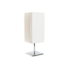 Home Esprit Bureaulamp Home Esprit Wit Zilverkleurig Polyethyleen Ijzer 50 W 220 V 15 X 15 X 43 Cm