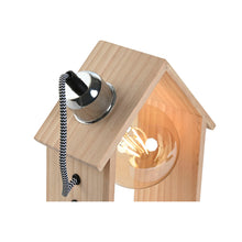 Home Esprit Bureaulamp Home Esprit Bruin Zilverkleurig Natuurlijk Hout Pijnboom 50 W 220 V 18 X 10 X 25 Cm
