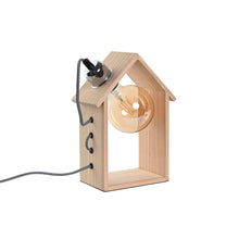 Home Esprit Bureaulamp Home Esprit Bruin Zilverkleurig Natuurlijk Hout Pijnboom 50 W 220 V 18 X 10 X 25 Cm