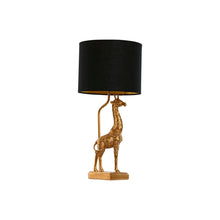 Home Esprit Bureaulamp Home Esprit Zwart Gouden 20 X 20 X 53 Cm