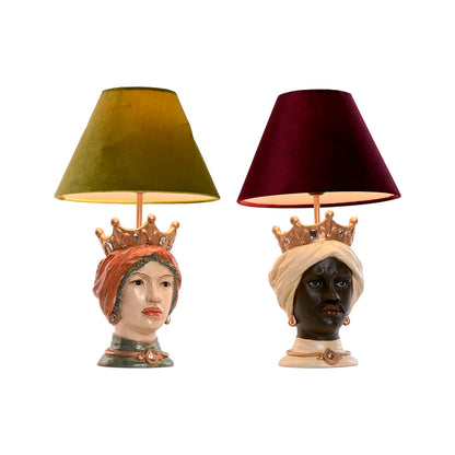 Home Esprit Bureaulamp Home Esprit Multicolour Hars 26 X 26 X 43 Cm (2 Stuks)