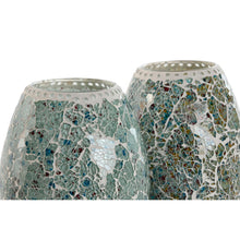 Home Esprit Bureaulamp Home Esprit Groen Hemelsblauw 25 W 220 V (2 Stuks)