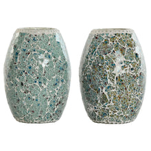 Home Esprit Bureaulamp Home Esprit Groen Hemelsblauw 25 W 220 V (2 Stuks)