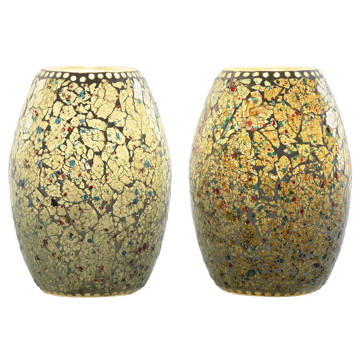 Home Esprit Bureaulamp Home Esprit Groen Hemelsblauw 25 W 220 V (2 Stuks)