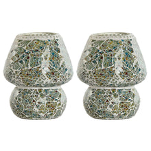 Home Esprit Bureaulamp Home Esprit Groen Hemelsblauw 25 W 220 V (2 Stuks)