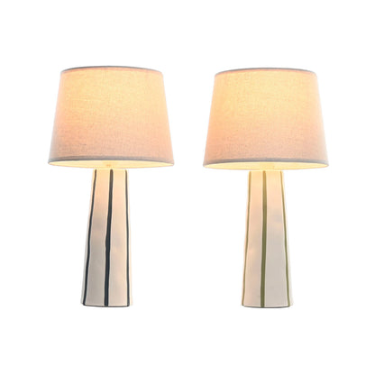 Home Esprit Bureaulamp Home Esprit Blauw Wit Groen 50 W 220 V (2 Stuks)