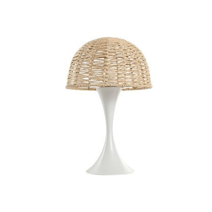 Home Esprit Bureaulamp Home Esprit Wit Bruin 50 W 220 V