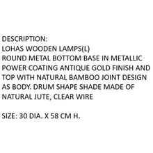 Home Esprit Bureaulamp Home Esprit Bruin 50 W 220 V