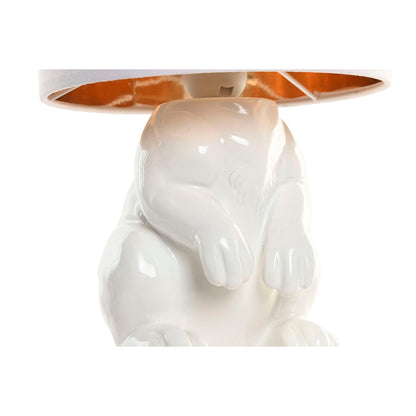 Home Esprit Bureaulamp Home Esprit Wit Gouden 50 W 220 V