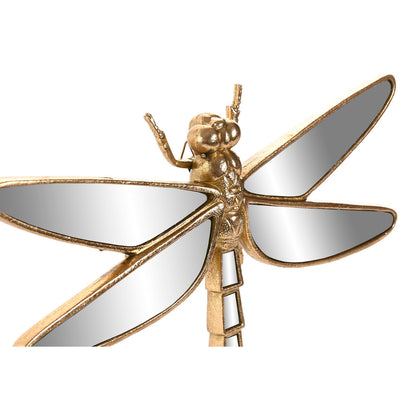 Home Esprit Wanddecoratie Home Esprit Gouden Modern Libel 25 X 4 X 31,5 Cm