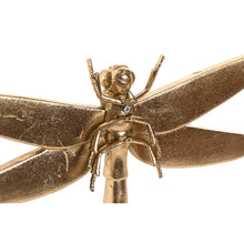 Home Esprit Wanddecoratie Home Esprit Gouden Modern Libel 25 X 4 X 31,5 Cm