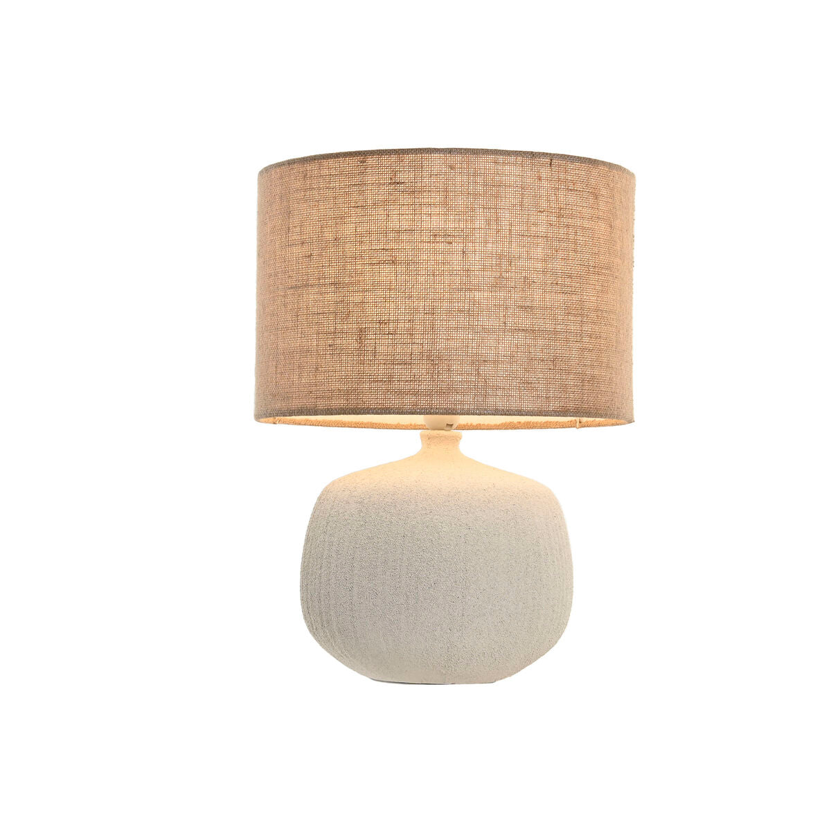 Home Esprit Bureaulamp Home Esprit Bruin Crème 50 W 220 V