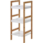 Badkamerrek 3 laags MDF 30x30x72 cm