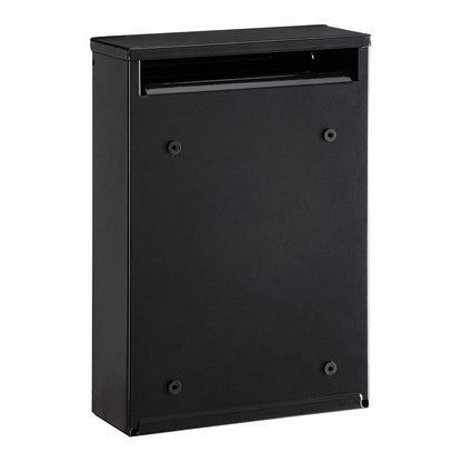 Arregui Brievenbus Arregui Zwart Staal 22 X 8 X 32 Cm