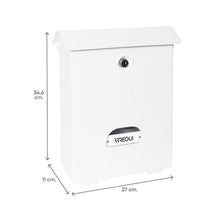 Arregui Brievenbus Arregui Wit Polyestyreen Classic 27 X 11 X 34,6 Cm