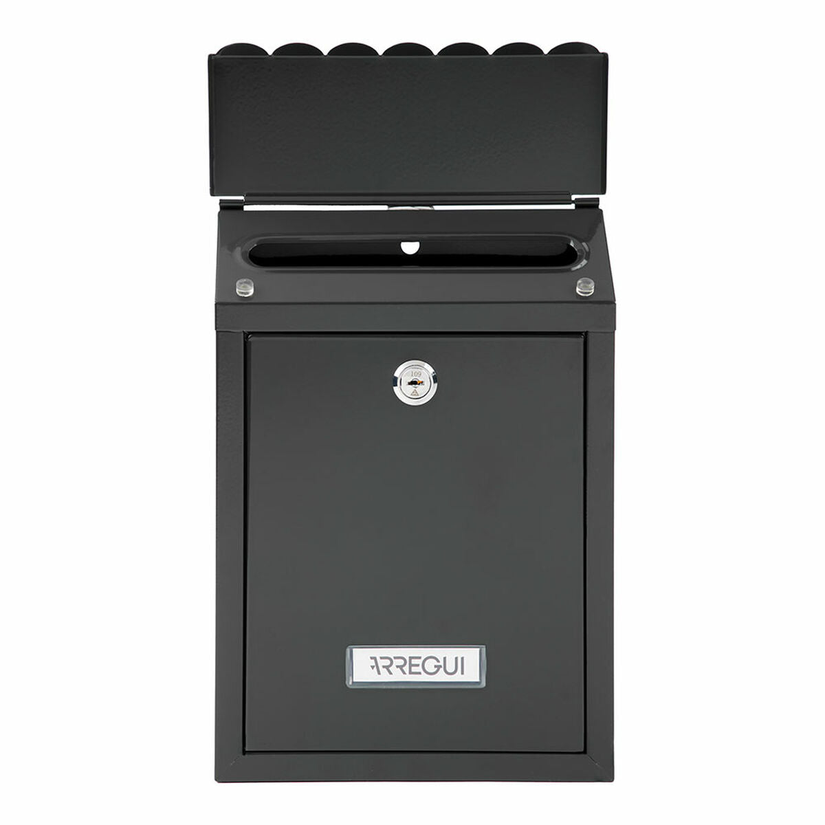 Arregui Brievenbus Arregui Zwart Staal Civic