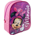 Minnie Mouse rugzak 25x31x10 cm roze met markers