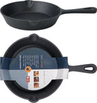 Koekenpan 21 cm gietijzer zwart