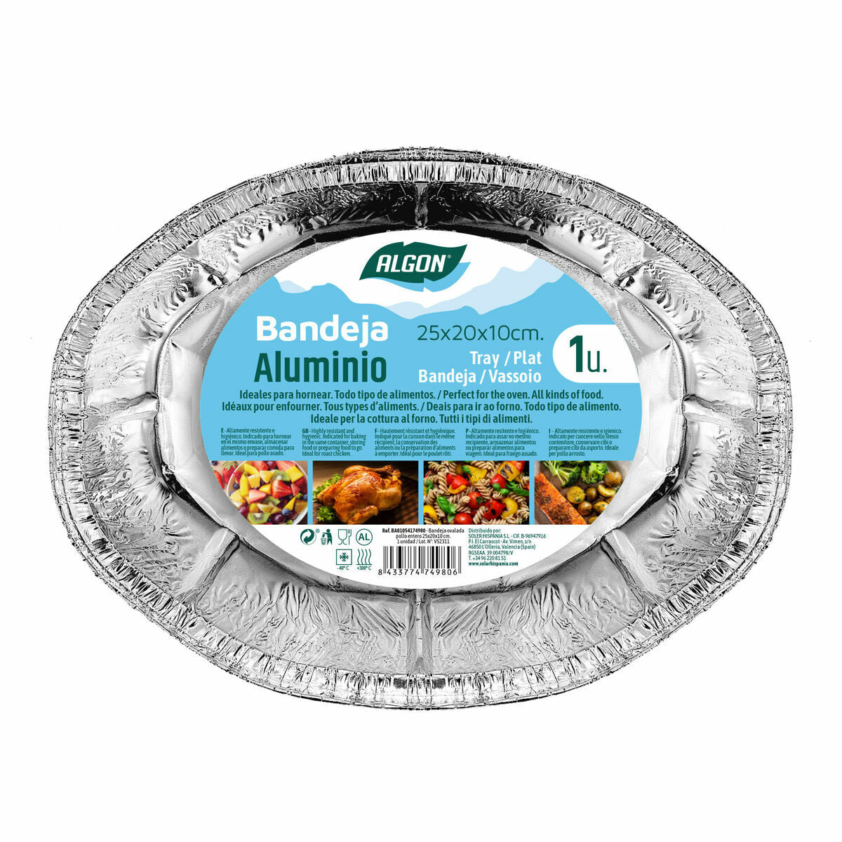 Algon Barbecue Schaal Algon Kip 24 Stuks