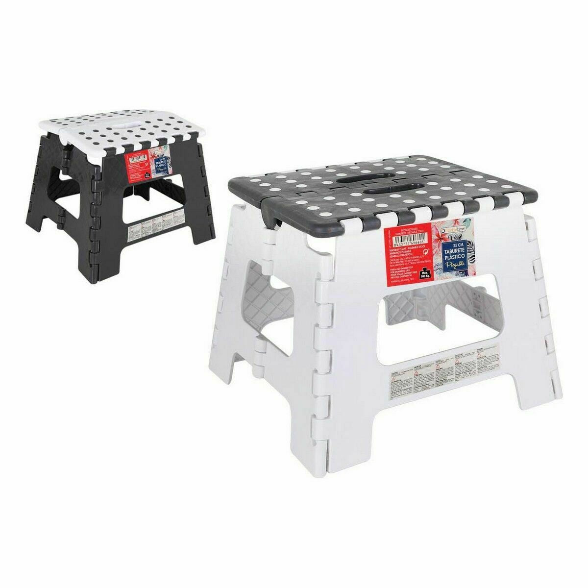 Confortime Opvouwbare Stoel Confortime Plastic 25 Cm (6 Stuks)