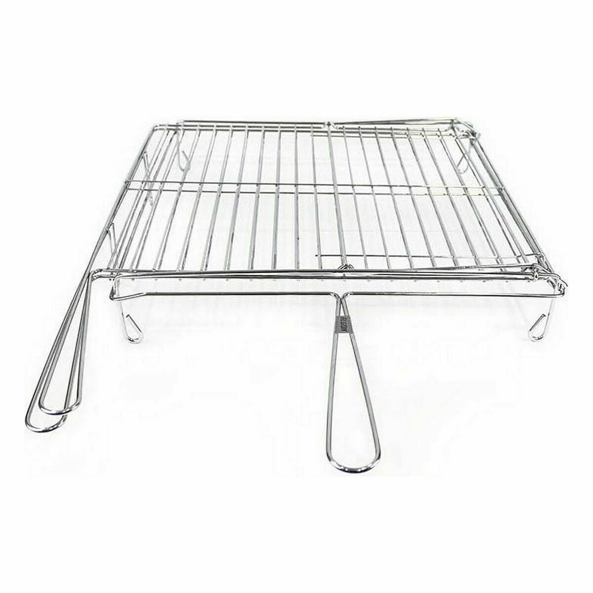 Algon Grill Algon Verchroomd Draaiend 40 X 45 X 10 Cm (4 Stuks)