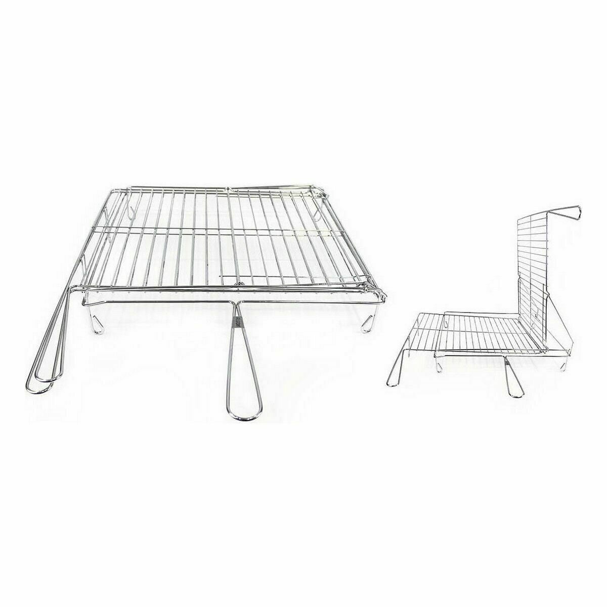Algon Grill Algon Verchroomd Draaiend 40 X 45 X 10 Cm (4 Stuks)