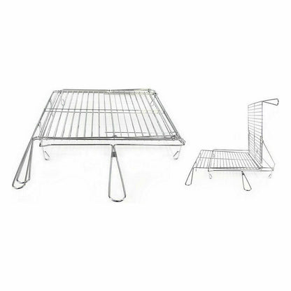 Algon Grill Algon Verchroomd Draaiend 40 X 45 X 10 Cm (4 Stuks)
