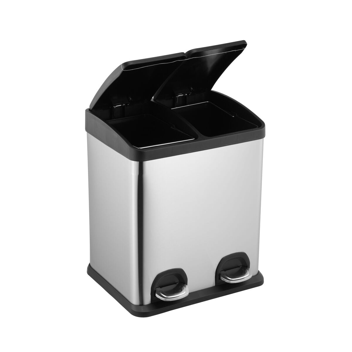 Confortime Recycling Prullenbak Confortime Roestvrij Staal