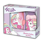 Eenhoorn lunchset roze paars