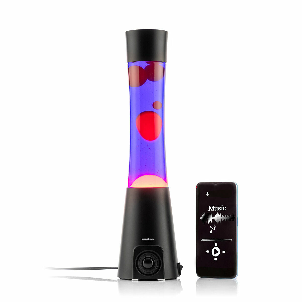 Innovagoods Lavalamp Met Luidspreker Maglamp Innovagoods