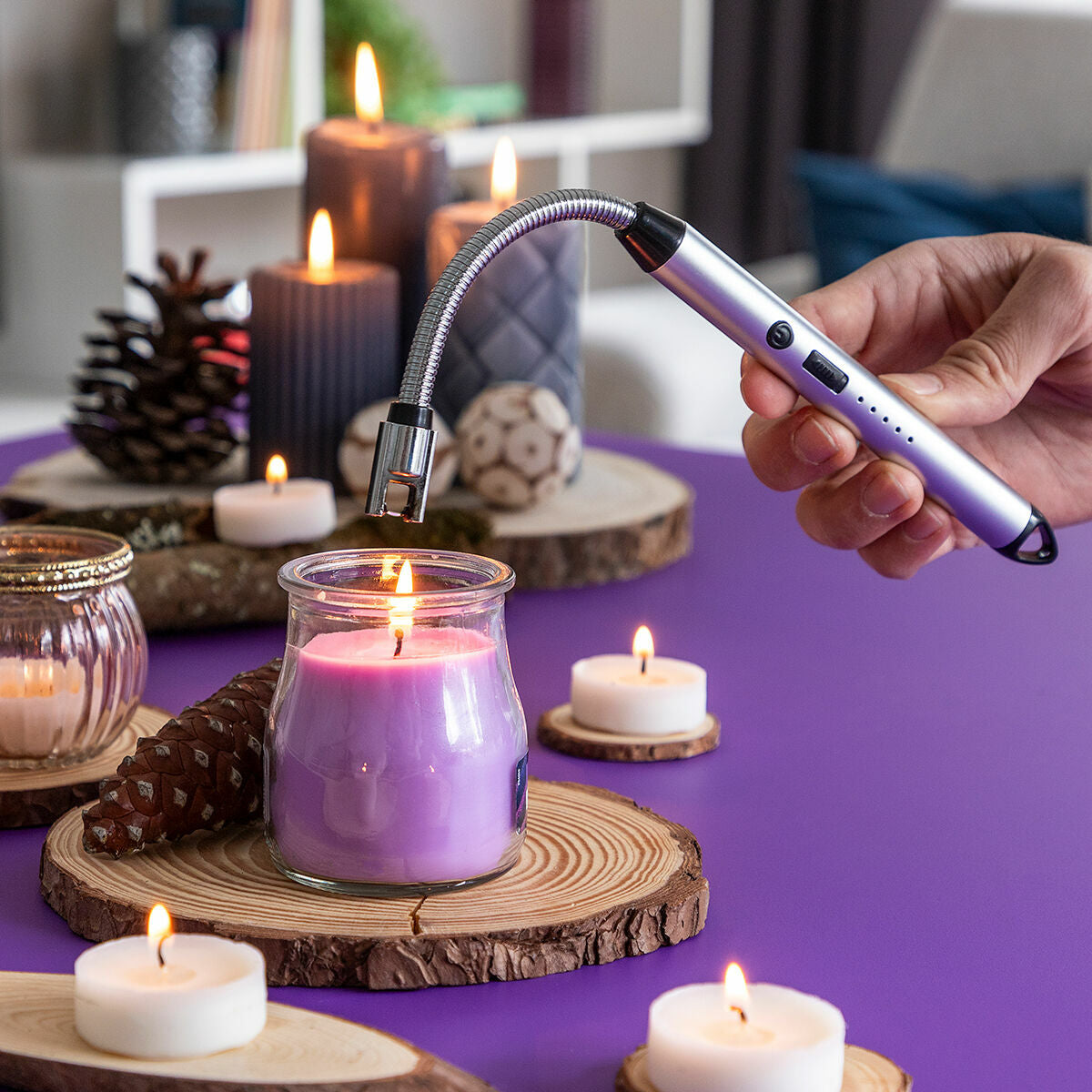 Innovagoods Oplaadbare En Flexibele Elektrische Aansteker Eflecther Innovagoods