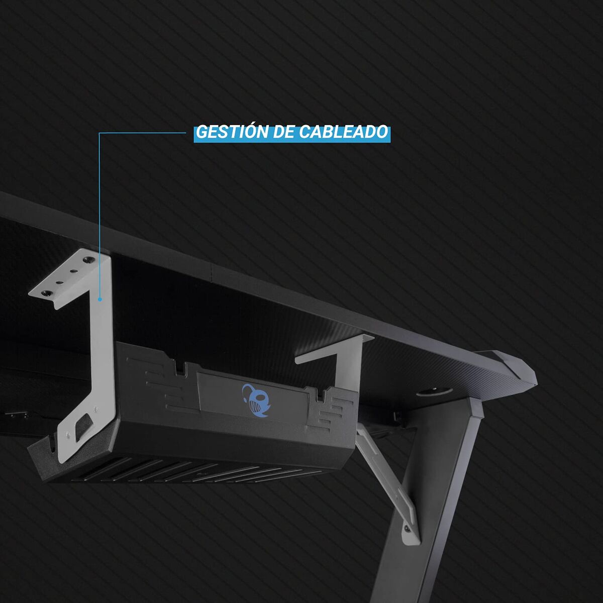 Deep Gaming Bureau Gaming Deep Gaming Coo-Dgmob04 Zwart 5 Atm 1,64"