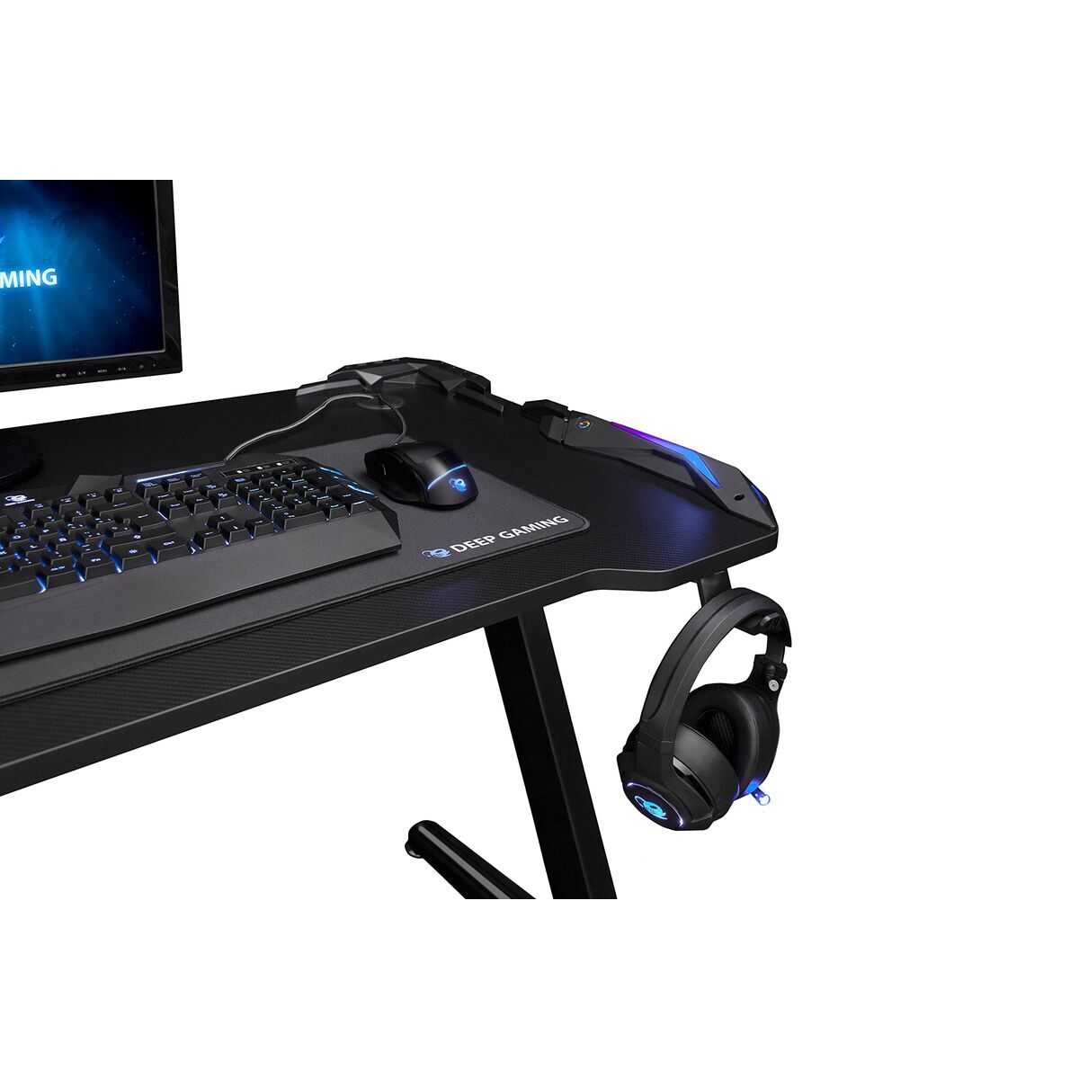 Deep Gaming Bureau Gaming Deep Gaming Coo-Dgmob04 Zwart 5 Atm 1,64"