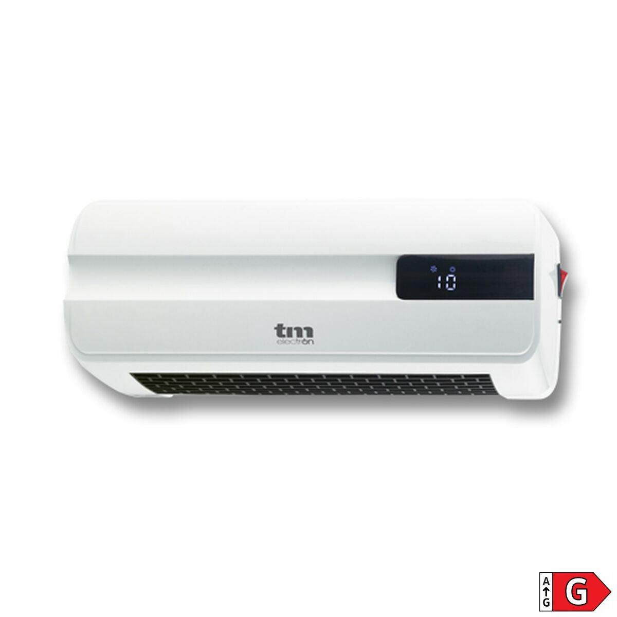 Tm Electron Verwarming Tm Electron 2000 W Wit/Zwart Elektrisch Voor Aan De Muur