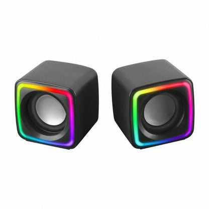 Mars Gaming Pc-Luidsprekers Mars Gaming Mscube 8W Zwart 4 W