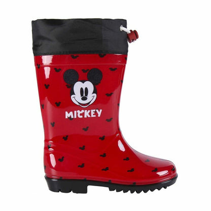 Mickey Mouse Kinderregenlaarzen Mickey Mouse Rood