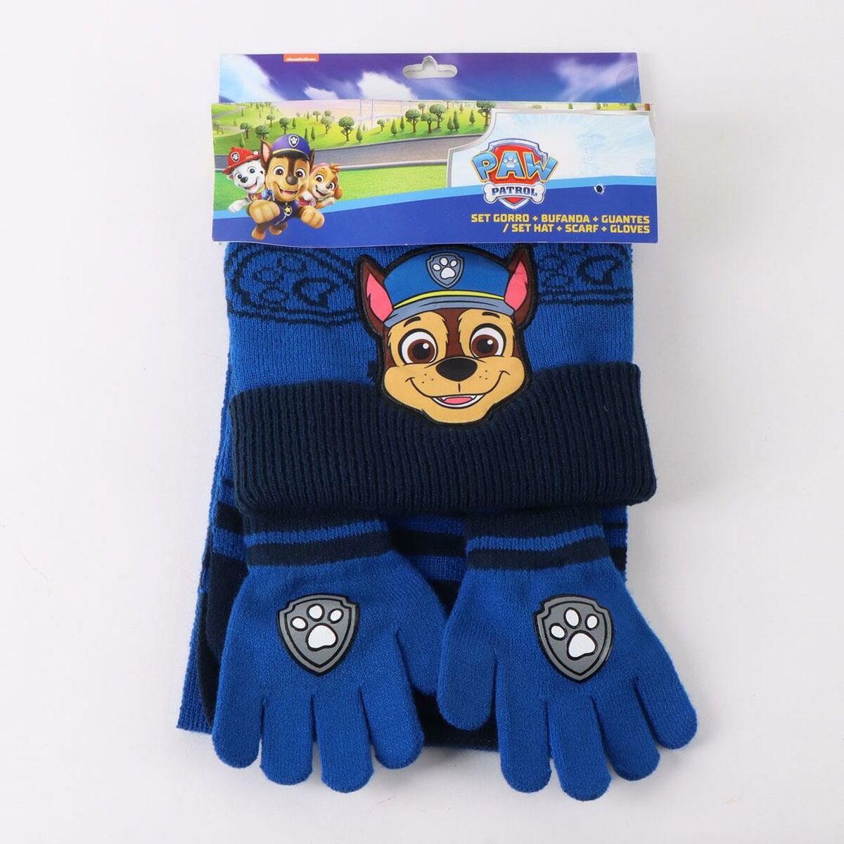 The Paw Patrol Muts En Wanten The Paw Patrol Blauw