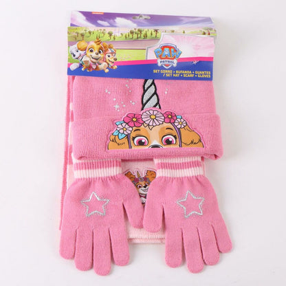 The Paw Patrol Muts En Wanten The Paw Patrol Roze
