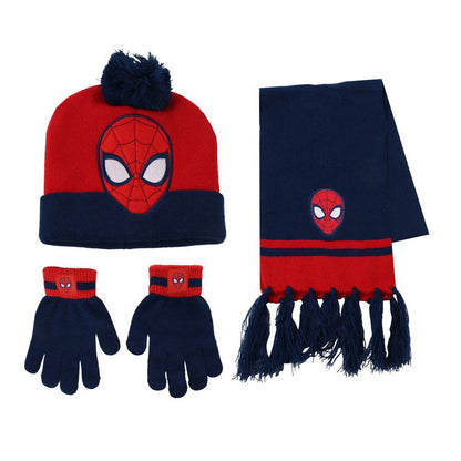 Spider-Man Muts En Wanten Spider-Man Blauw