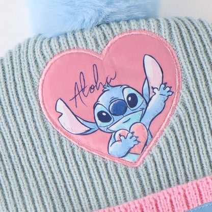 Stitch Muts En Wanten Stitch Licht Blauw