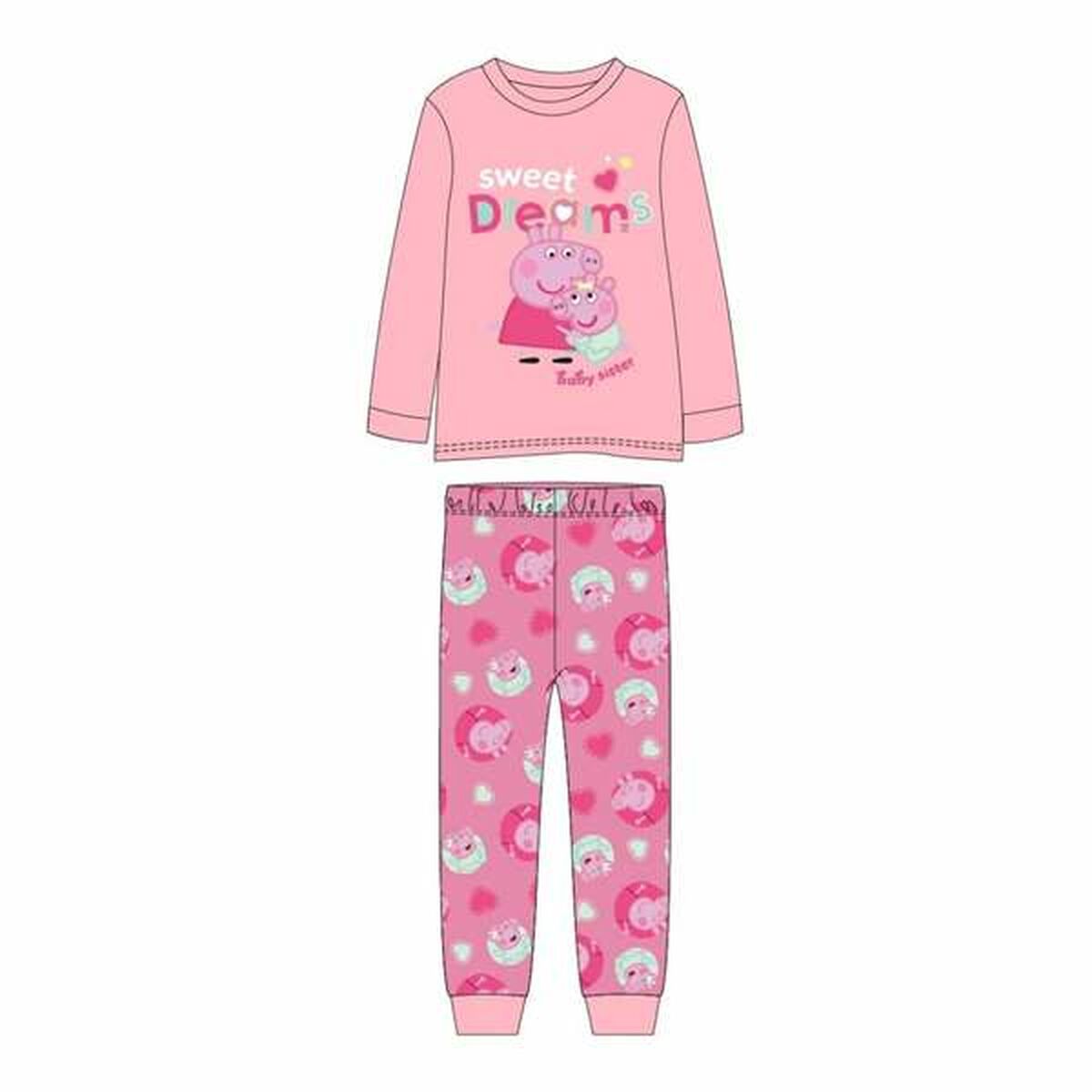 Peppa Pig Pyjama Kinderen Peppa Pig Roze