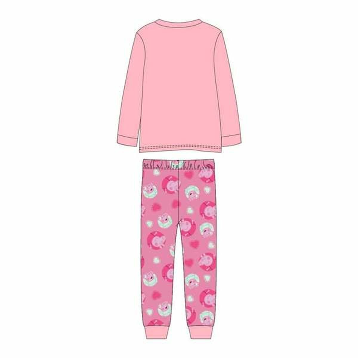 Peppa Pig Pyjama Kinderen Peppa Pig Roze