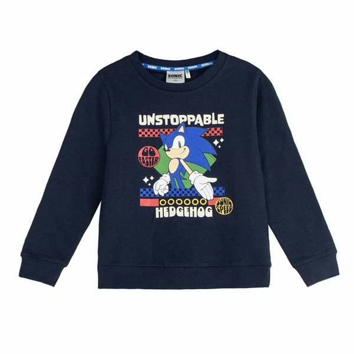 Sonic Kindersweater Sonic Donkerblauw