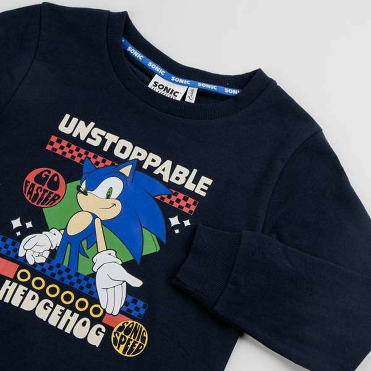 Sonic Kindersweater Sonic Donkerblauw