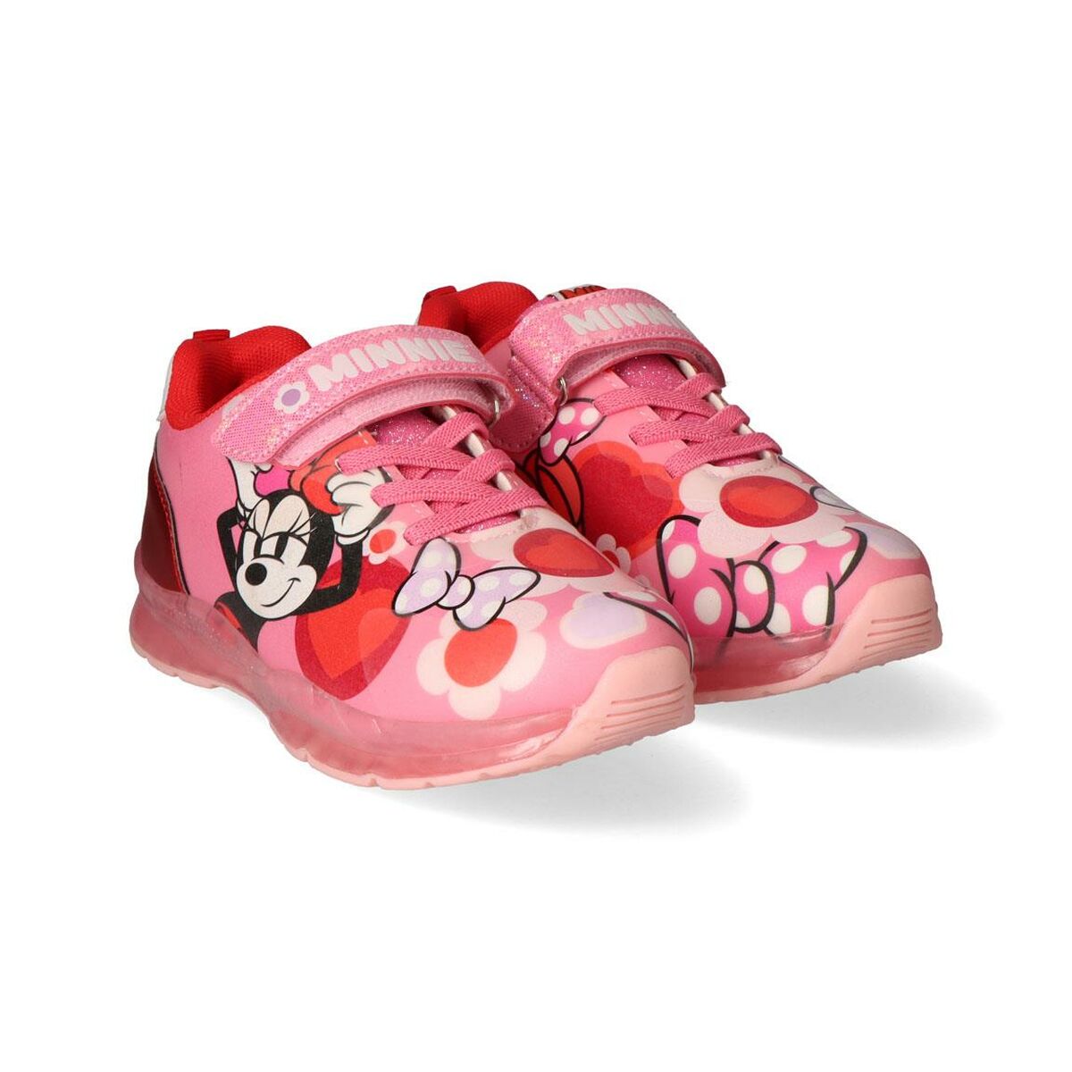 Minnie Mouse Sportschoenen Met Led Minnie Mouse Fuchsia