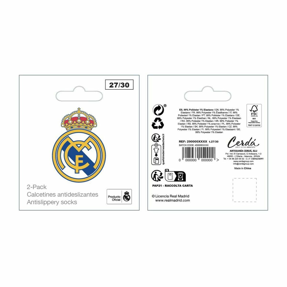 Real Madrid C.f. Sokken Real Madrid C.f. Multicolour