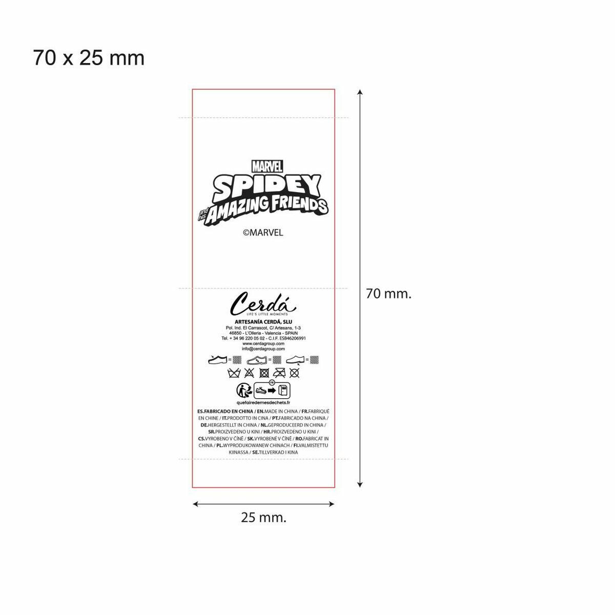 Spidey Slippers Voor In Huis Spidey Rood