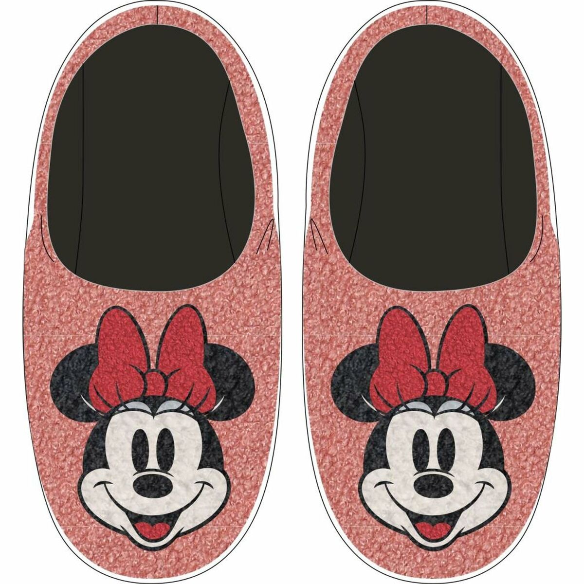 Minnie Mouse Slippers Voor In Huis Minnie Mouse Roze