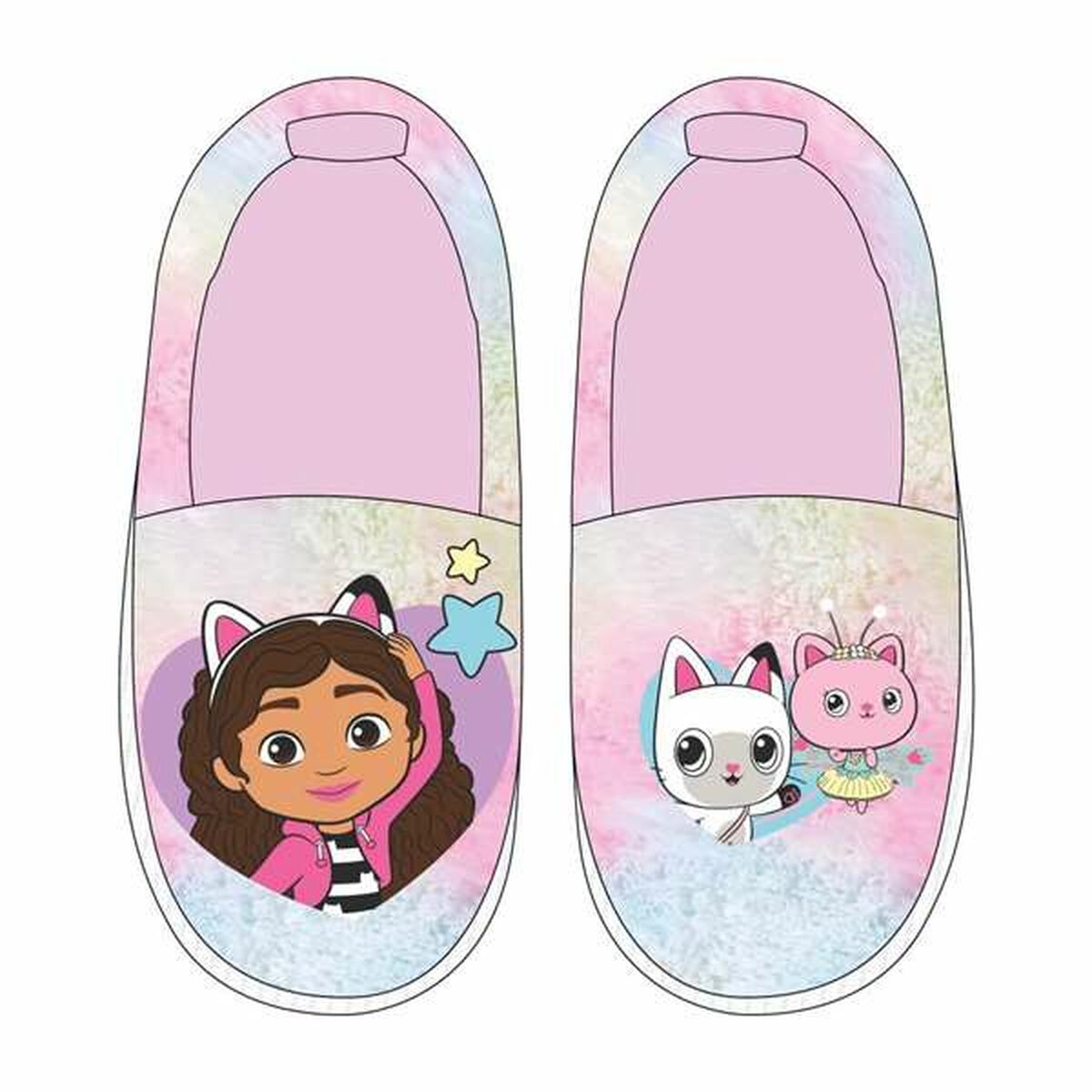 Gabby's Dollhouse Slippers Voor In Huis Gabby's Dollhouse Roze 22-23