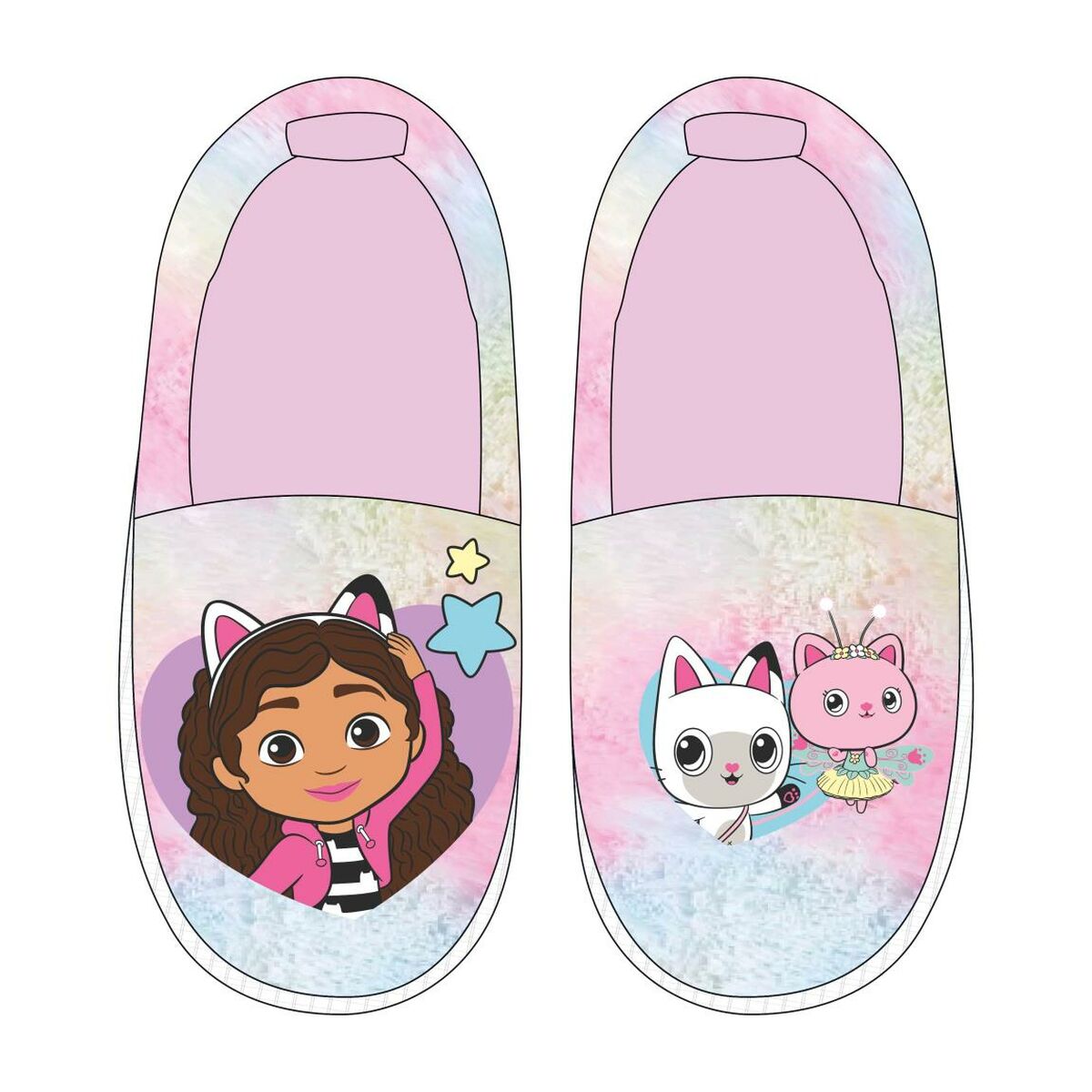 Gabby's Dollhouse Slippers Voor In Huis Gabby's Dollhouse Roze 24-25